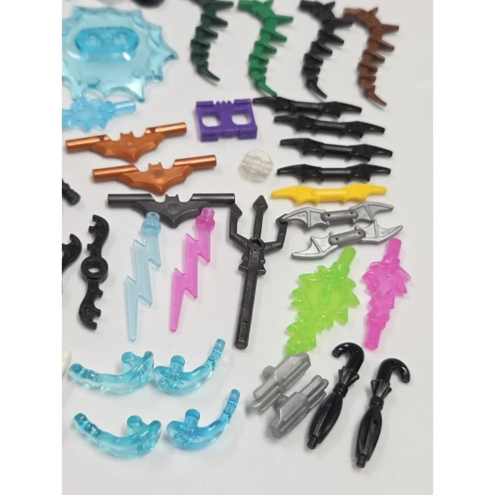 LEGO Super Heroes Minifigure Accessories Lot Batman Spider-Man Avengers Genuine